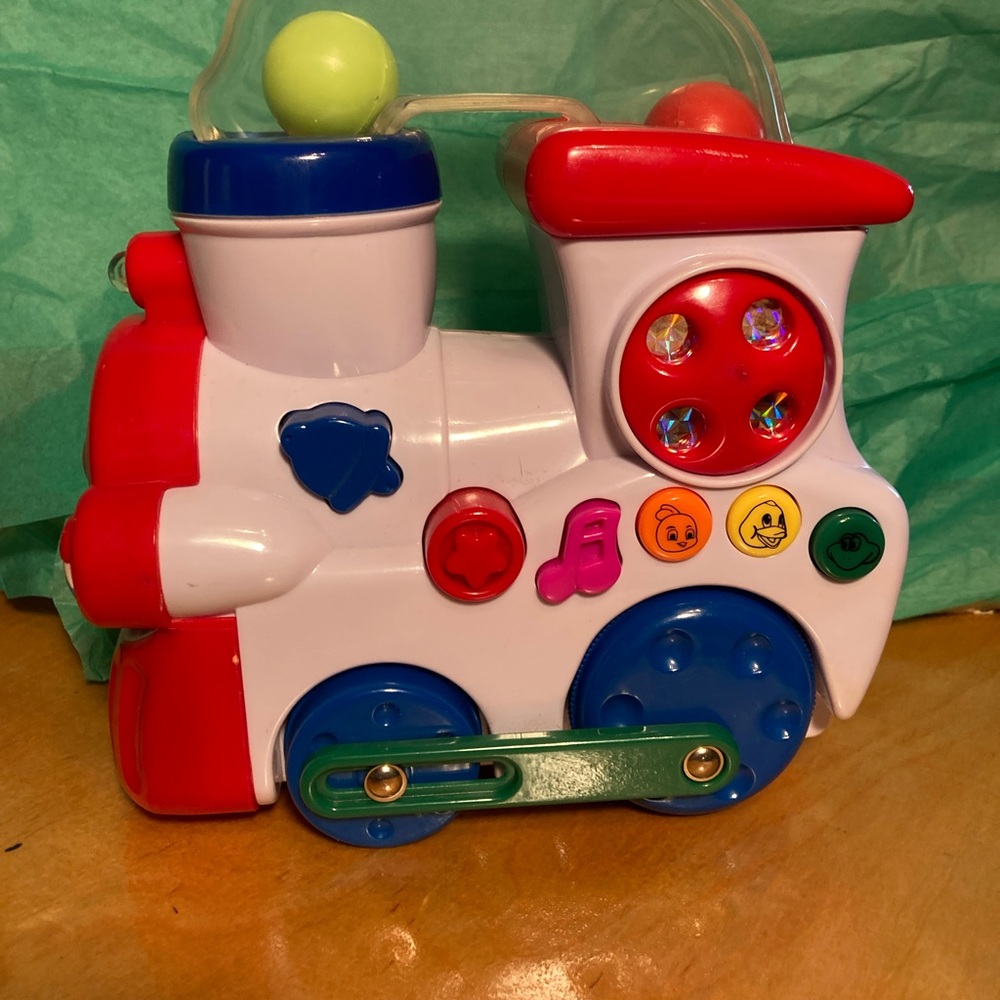 Train by Navystar music train lights up and rolls plays music plus like new toy